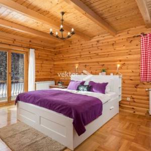 Tršće, goranska kuća za odmor s grijanim bazenom