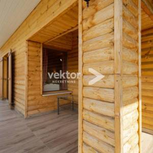 Tršće, goranska kuća za odmor s grijanim bazenom