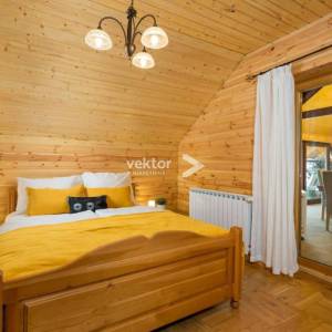 Tršće, goranska kuća za odmor s grijanim bazenom