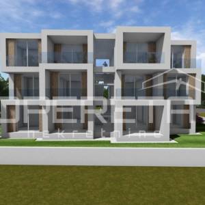 Umag – Građevinsko zemljište s dozvolom za 6 stanova
