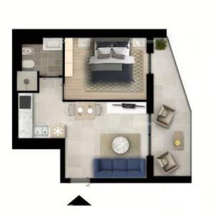 UMAG! Moderan stan u vrhunskom stambenom kompleksu blizu mora, S30