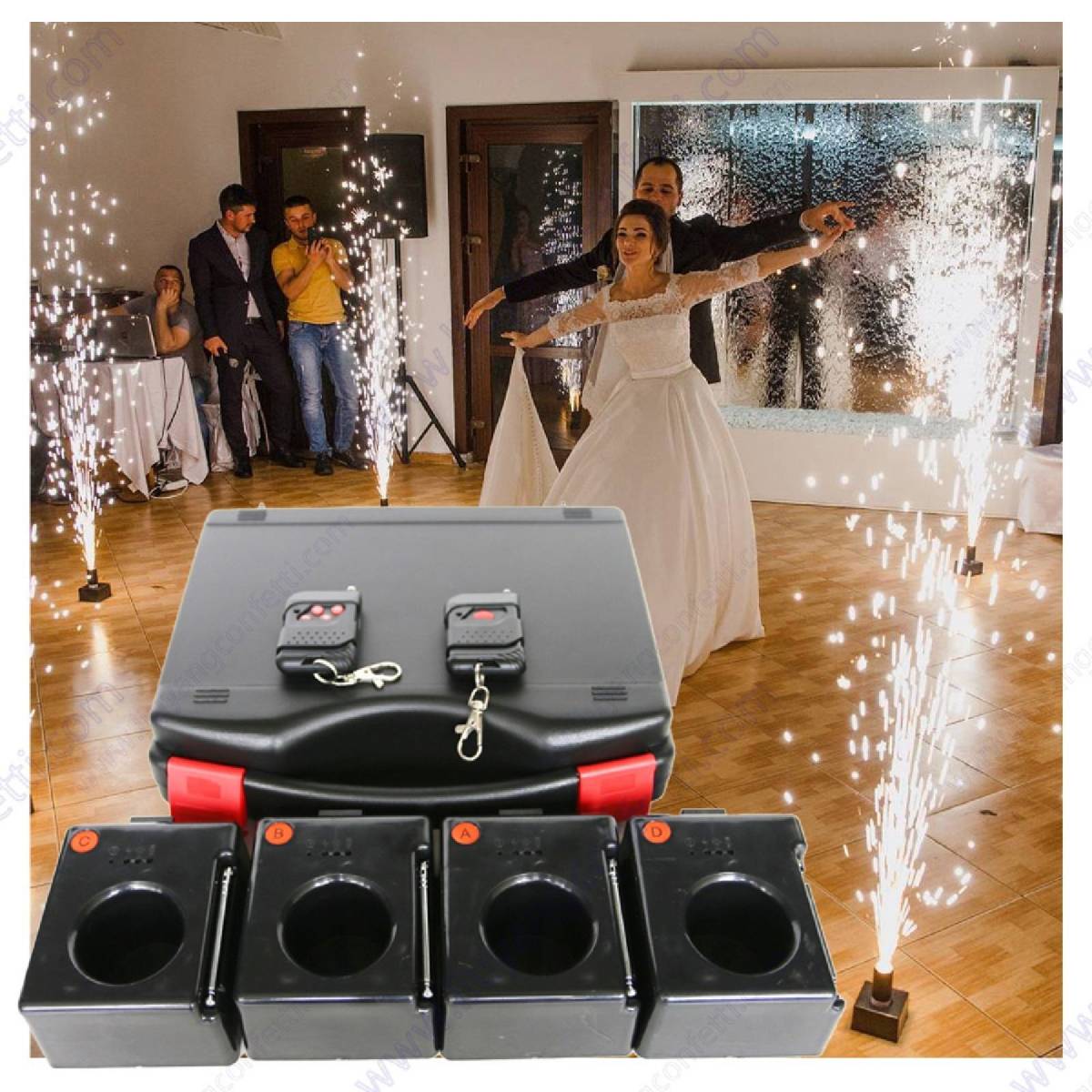 Uređaji za aktiviranje prskalica/fontana/Prvi ples