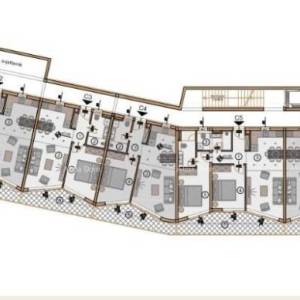 Veruda. Prodaja modernih stanova u eksluzivnoj zgradi sa pogledom na marinu, Pula!