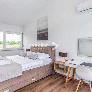 Višnjan, moderna kuća s bazenom