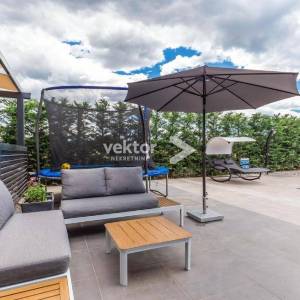 Višnjan, moderna kuća s bazenom