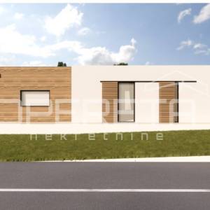 Vižinada – okolica, građevinsko zemljište 735 m² s projektom
