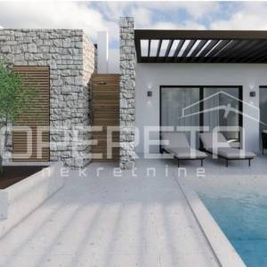 Vižinada – okolica, građevinsko zemljište 735 m² s projektom
