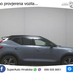 VOLVO XC40 1.5 Recharge T5 Aut. R Design 262 KS, LED+KAM+GR SJED+KUKA+PDC+VIRT