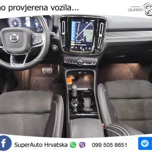 Volvo XC40 1.5 T4 Aut. R Design 211 KS, LED+TEM+PANO+GR SJED+KAM+VIRT