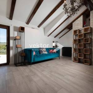 Vrbnik, kamena vila s bazenom