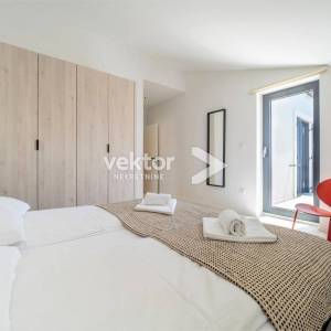 Vrbnik okolica, moderna kuća s bazenom, novogradnja