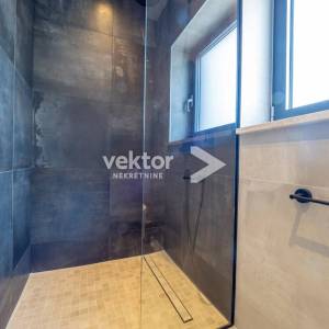 Vrbnik okolica, moderna kuća s bazenom, novogradnja