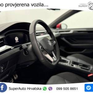VW Arteon 2.0 TSI DSG R line 305 KS, ACC+KAM+GR SJED+KEY+LANE