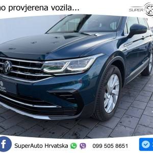 VW Tiguan 2.0 TDI DSG Elegance 150 KS, ACC+KAM+KEY+GR SJED+VIRT+LANE