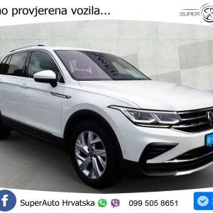 VW Tiguan 2.0 TDI DSG Elegance 150 KS,  ACC+KAM+GR SJED+VIRT+LANE