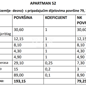ZADAR, VRSI MULO - Novogradnja na traženoj lokaciji! 2S+DB! S2