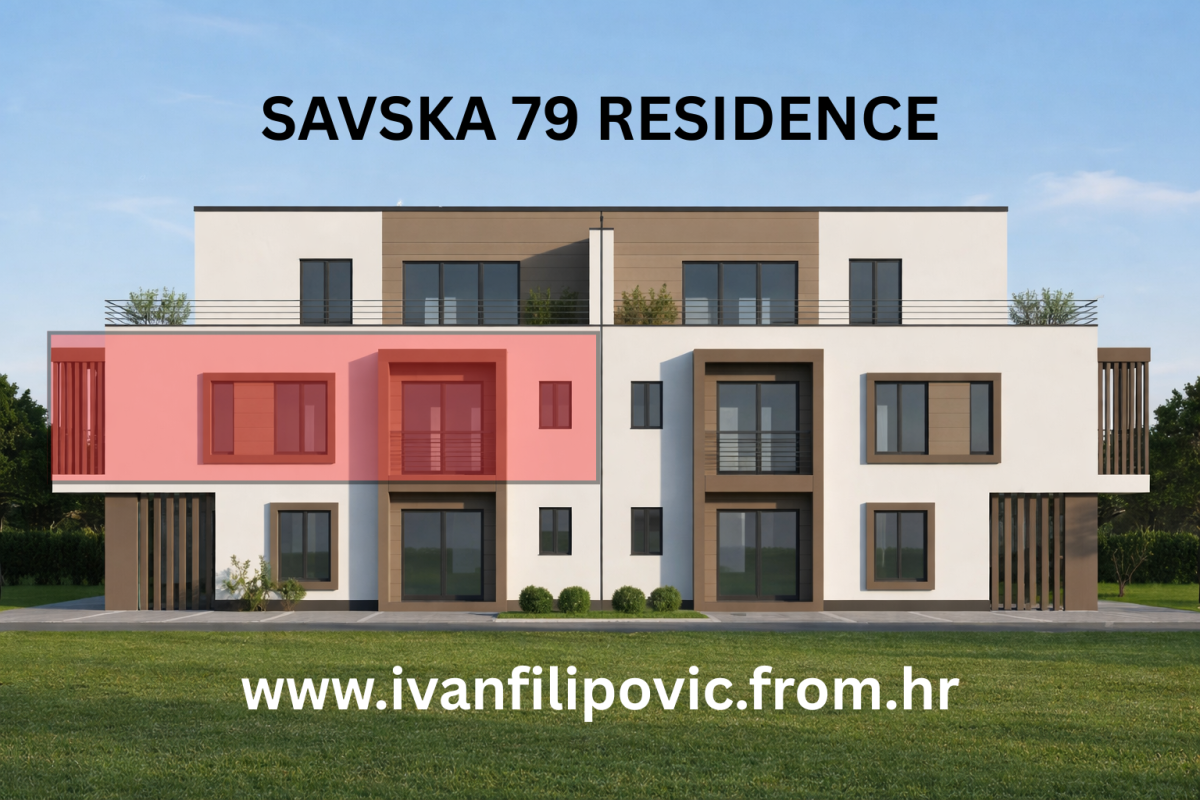 3-soban Stan 95m2, lođa i balkon - K1S2, novogradnja u Sesvetama, Jelk