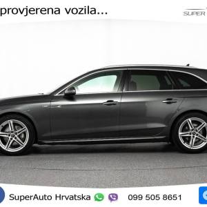 Audi A4 Avant 40 TDI quattro S tronic 2x S line 204 KS, ACC+KAM+VIRT+NAVI