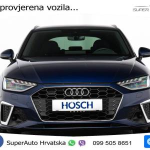 Audi A4 Avant 40 TDI quattro S tronic 2xS line 204 KS, MATRIX+ACC+KAM+VIRT+PDC