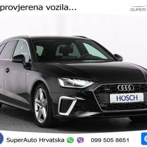 Audi A4 Avant 40 TDI quattro S tronic 2x S line 204 KS, ACC+KAM+NAVI