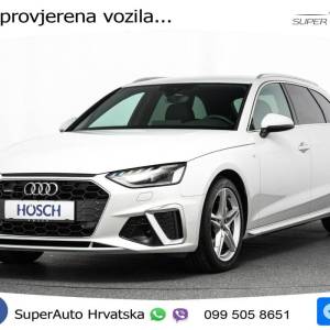 Audi A4 Avant 40 TDI quattro S tronic 2x S line 204 KS, ACC+KAM+VIRT+NAVI