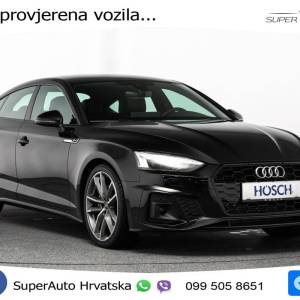 Audi A5 SB 40 TFSI quattro S tronic 2xS line 204 KS, ACC+KAM+GR SJED+VIRT+NAVI