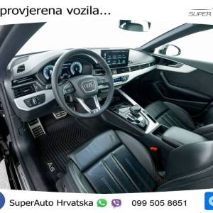 Audi A5 SB 40 TFSI quattro S tronic 2xS line 204 KS, ACC+KAM+GR SJED+VIRT+NAVI