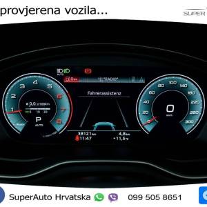 Audi A5 SB 40 TFSI S tronic 2xS line 204 KS, MATRIX+ACC+GR SJED+KAM+VIRT+PDC