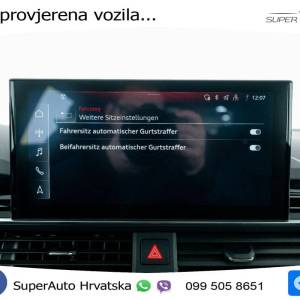 Audi A5 SB 40 TFSI S tronic 2xS line 204 KS, ACC+KAM+GR SJED+VIRT+NAVI