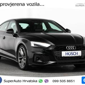 Audi A5 SB 40 TFSI S tronic 2xS line 204 KS, ACC+KAM+GR SJED+VIRT+NAVI