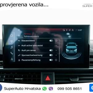 Audi A5 SB 40 TFSI S tronic 2xS line 204 KS, ACC+KAM+GR SJED+VIRT+NAVI