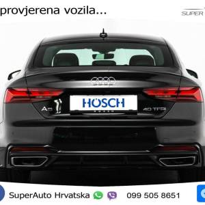 Audi A5 SB 40 TFSI S tronic 2xS line 204 KS, ACC+KAM+GR SJED+VIRT+NAVI