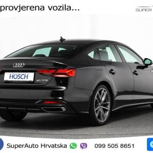 Audi A5 SB 40 TFSI S tronic 2xS line 204 KS, ACC+KAM+GR SJED+VIRT+NAVI