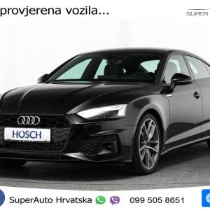 Audi A5 SB 40 TFSI S tronic 2xS line 204 KS, ACC+KAM+GR SJED+VIRT+NAVI