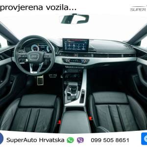 Audi A5 SB 40 TFSI S tronic 2xS line 204 KS, MATRIX+ACC+GR SJED+KAM+VIRT+PDC