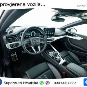 Audi A5 SB 40 TFSI S tronic 2xS line 204 KS, MATRIX+ACC+GR SJED+KAM+VIRT+PDC