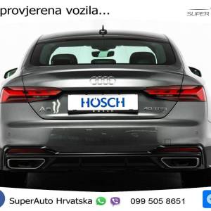 Audi A5 SB 40 TFSI S tronic 2xS line 204 KS, MATRIX+ACC+GR SJED+KAM+VIRT+PDC