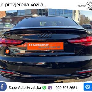 Audi A5 Sportback 40 TDI Aut. S line 204 KS, KAM+GR SJED+VIRT