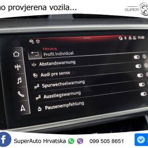 Audi A6 40 TDI Aut. Sport 204 KS, 360+LED+NAVI+GR SJED+VIRT