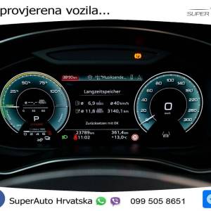 Audi A6 Avant 50 TFSIe quattro S tronic S line 299 KS, LED+ACC+GR SJED+KAM+B&O