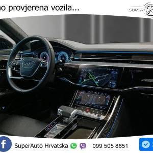 Audi A8 3.0 TDI quattro Aut. 286 KS, ZRAČ+PANO+360°+GR SJED+ACC+KEY+VIRT