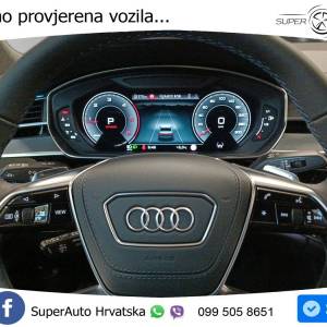 Audi A8 3.0 TDI quattro Aut. 286 KS, ZRAČ+PANO+360°+GR SJED+ACC+KEY+VIRT