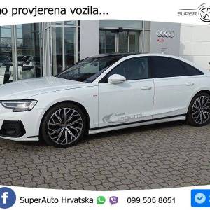 Audi A8 50 TDI Aut. S Line 286 KS, ZRAČ+PANO+360°+GR SJED+ACC+KEY+VIRT