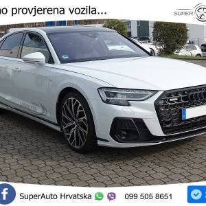 Audi A8 50 TDI Aut. S Line 286 KS, ZRAČ+PANO+360°+GR SJED+ACC+KEY+VIRT