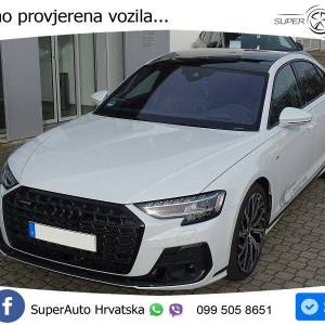 Audi A8 50 TDI Aut. S Line 286 KS, ZRAČ+PANO+360°+GR SJED+ACC+KEY+VIRT