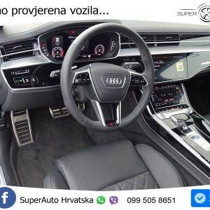 Audi A8 50 TDI Aut. S Line 286 KS, ZRAČ+PANO+360°+GR SJED+ACC+KEY+VIRT