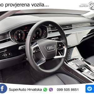 Audi A8 50 TDI quattro Aut. S line 286 KS, ZRAČ+KAM+ACC+GR SJED+KEY+VIRT+LANE