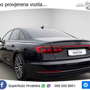 Audi A8 50 TDI quattro Aut. S line 286 KS, ZRAČ+KAM+ACC+GR SJED+KEY+VIRT+LANE