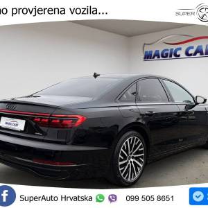 Audi A8 50 TDI quattro Aut. S line 286 KS, ZRAČ+KAM+ACC+GR SJED+KEY+VIRT+LANE