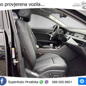 Audi A8 50 TDI quattro Aut. S line 286 KS, ZRAČ+KAM+ACC+GR SJED+KEY+VIRT+LANE